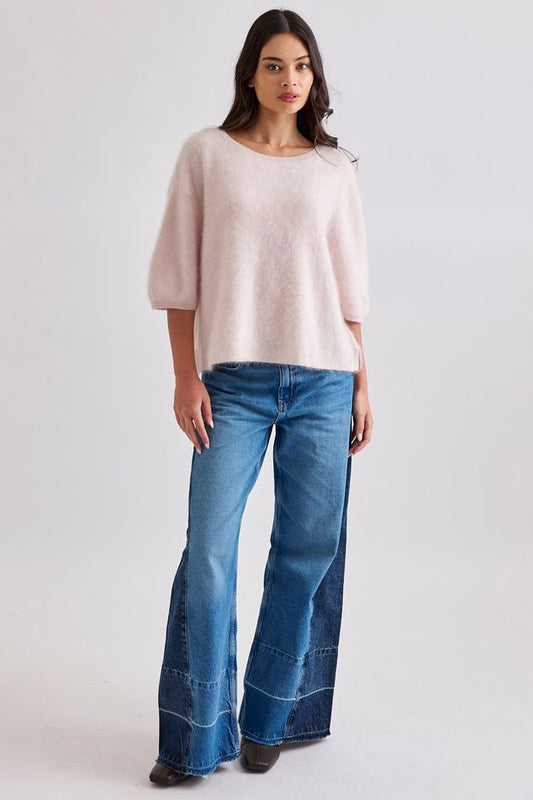 PRE ORDER Mia Fratino Eliza Tee - Baby Pink