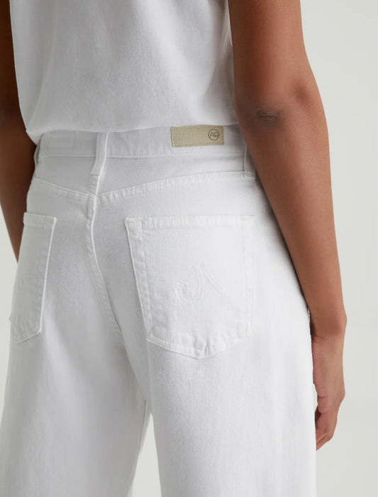 AG Jeans Hattie Crop - Gallery White