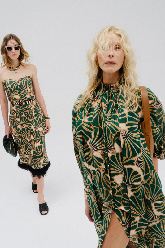 HUSK HAZEL KAFTAN - PRINT