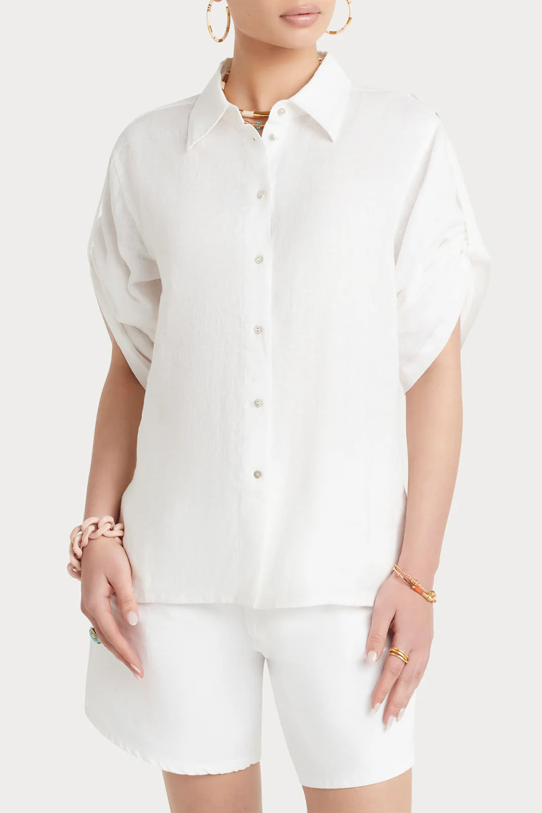 HUSK AMARA SHIRT - WHITE