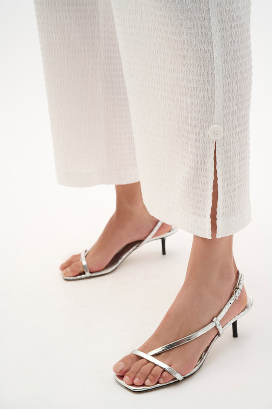 Joseph Ribkoff Textured Knit Pull-on Culotte Pants
262217 Off-White