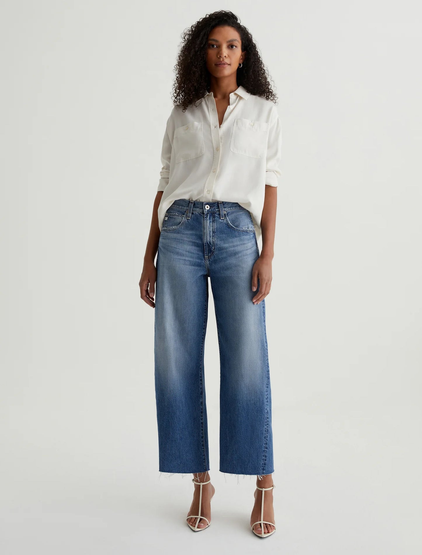 AG Jeans Hattie Crop - Gemini