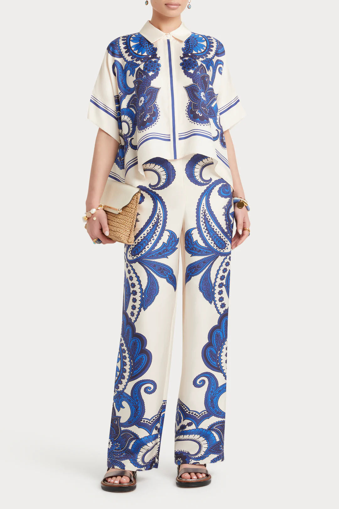 HUSK SOLANI TOP - PRINT