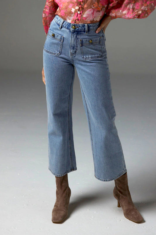 Zoe Kratzmann Surrender Jean - Washed Denim