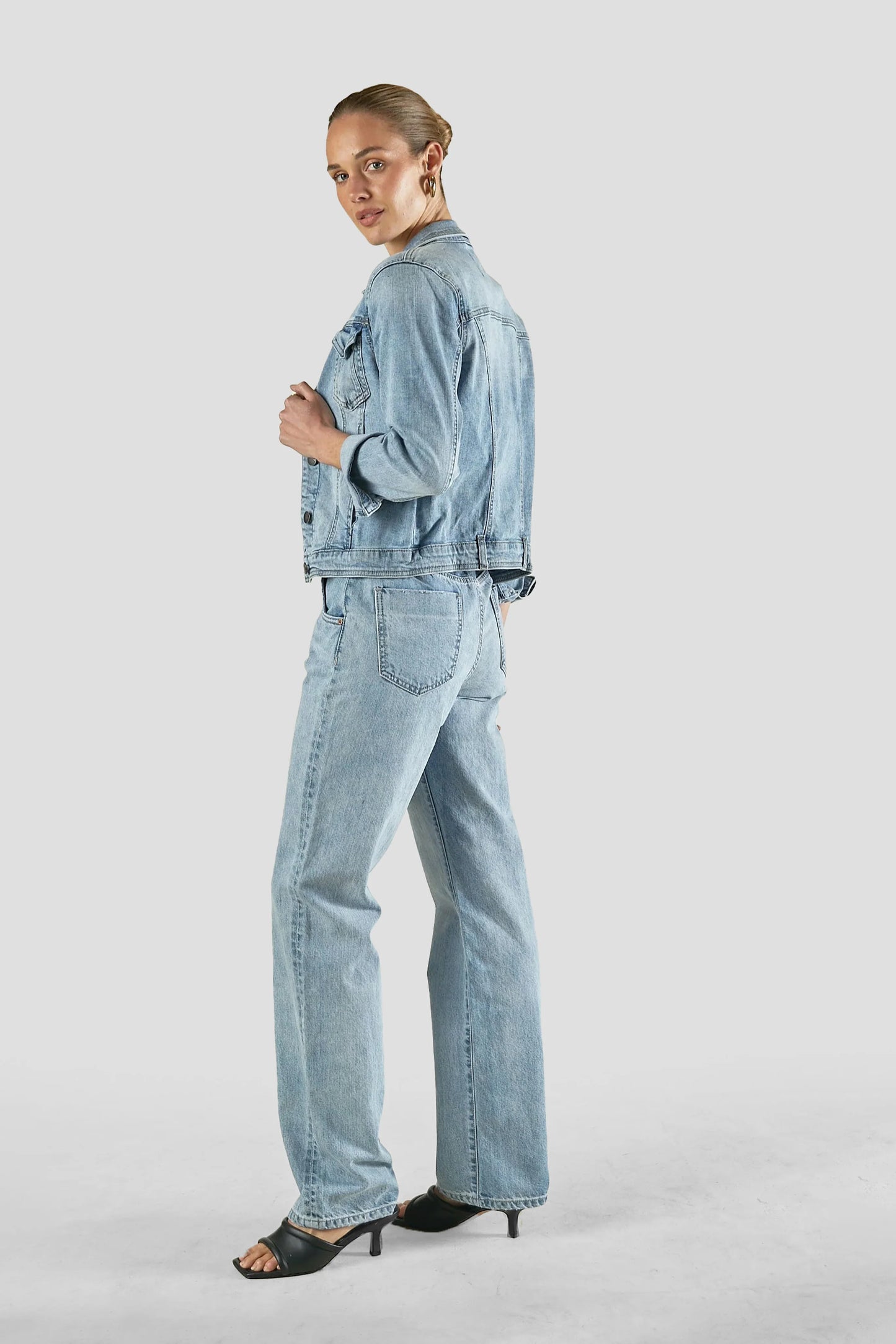 DRICOPER Dita SUN BLEACHED DENIM JACKET