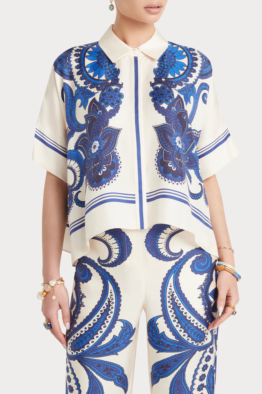 HUSK SOLANI TOP - PRINT