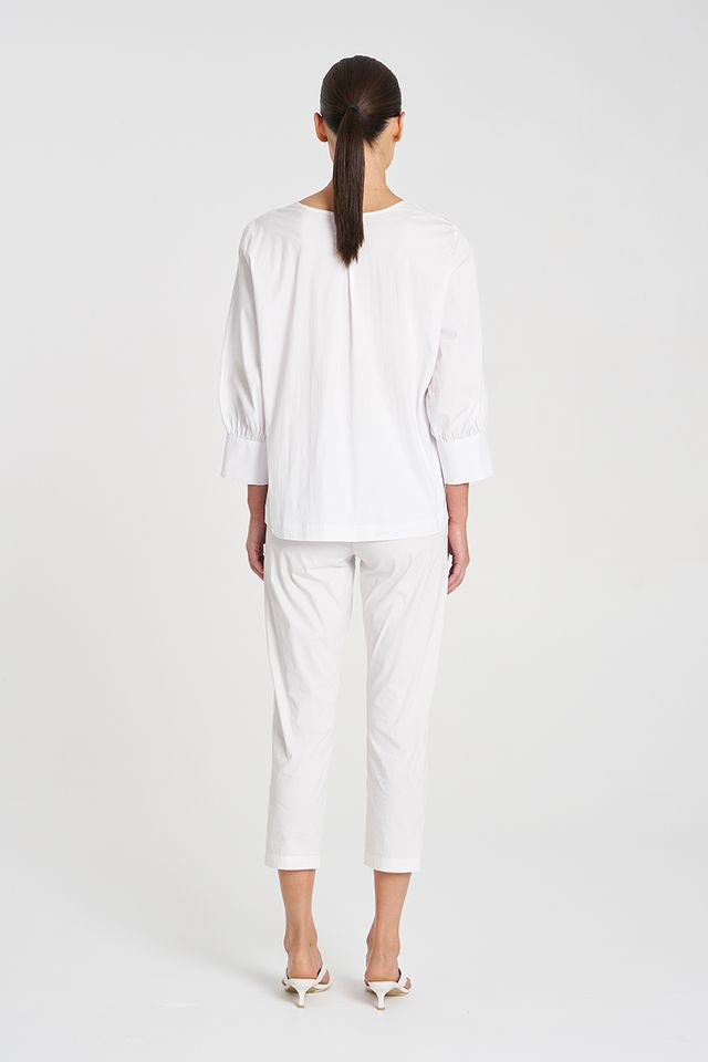 SEPTEMBER PRE ORDER Mela Purdie Nomad Pant F65 1478 - WHITE