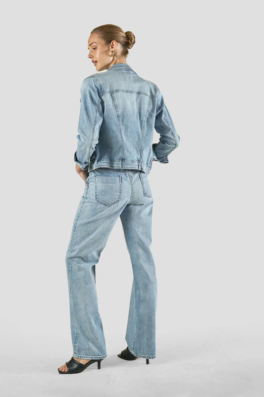 DRICOPER Dita SUN BLEACHED DENIM JACKET