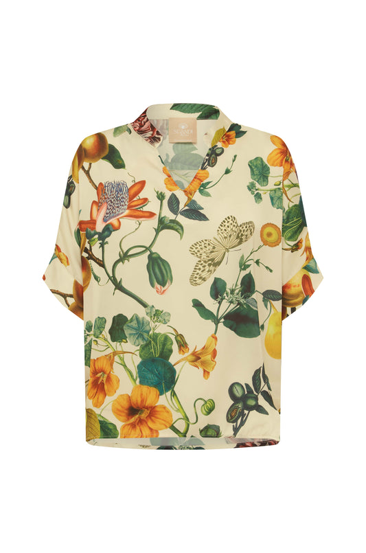 Scandi & Co Emelie Top - Autumn Print