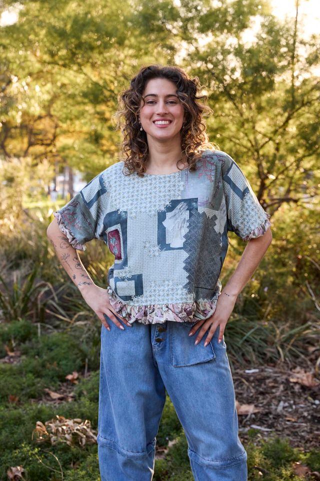 Circular by Maud Dainty Rulan Top - GUMLEAVES AND POSTCARDS