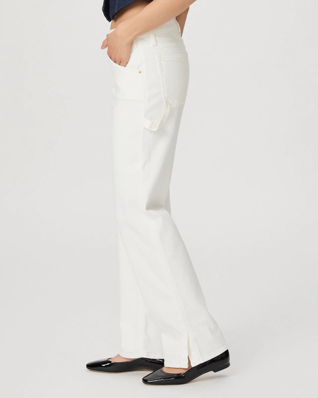 Paige Rion Carpenter Pant - Tonal Ecru