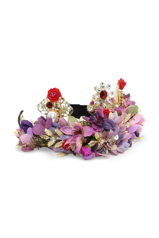 Morgan & Taylor Violet Headpiece - Lilacs