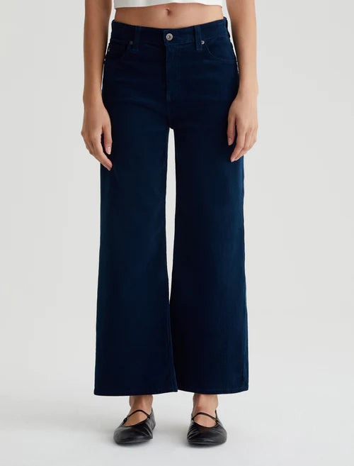 AG Jeans Saige Wide Leg Crop - Atlantic Night