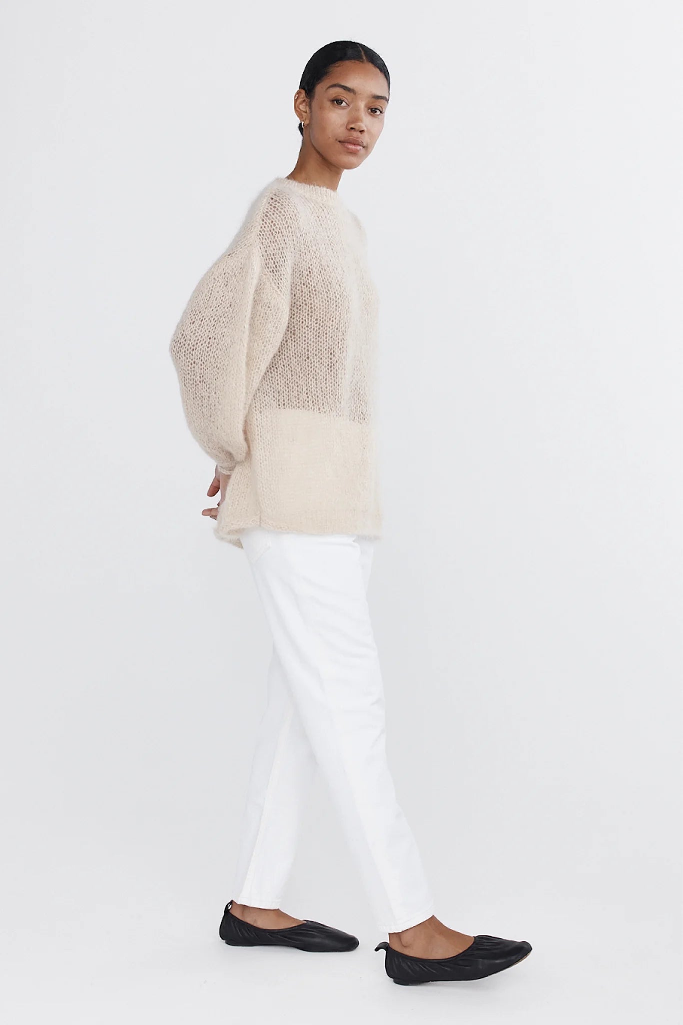 Marle Florence Jumper - Latte