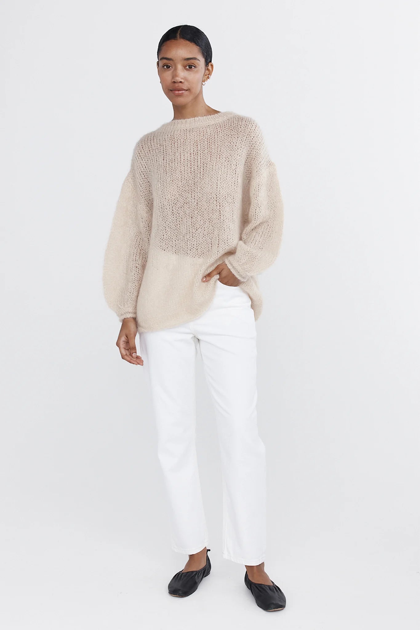 Marle Florence Jumper - Latte