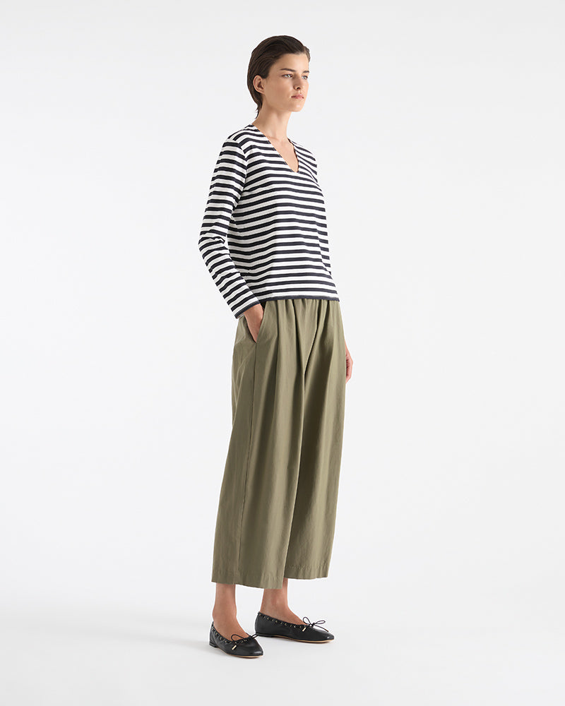 Mela Purdie Panama Pant F65 1819 - French Navy