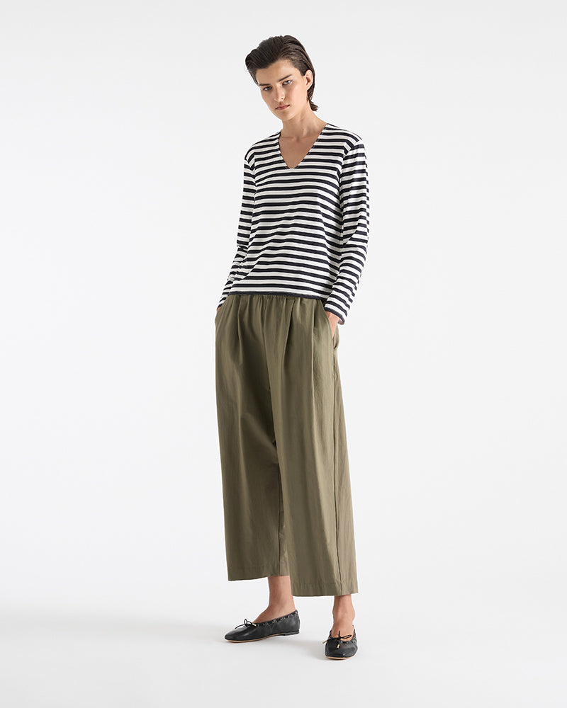 Mela Purdie Panama Pant F65 1819 - French Navy