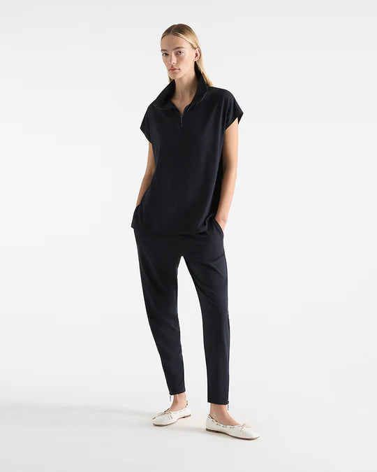 Mela Purdie Zip Stiletto Pant F01 1437 - French Navy
