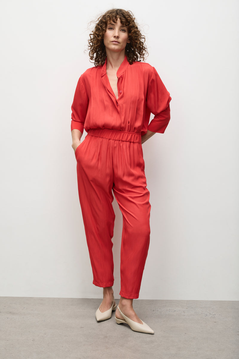 Mela Purdie Smooth Pleat Blouse F67 8511
