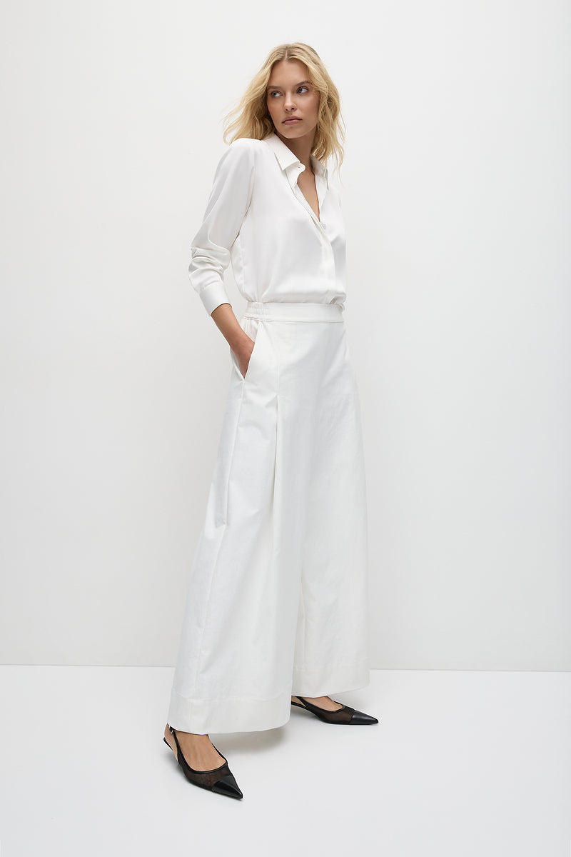 Mela Purdie Soft Shirt F608 2822 - IVORY