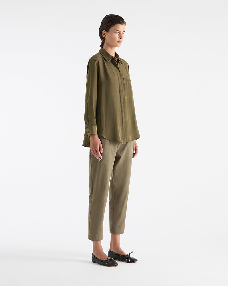 Mela Purdie Single Pocket Shirt F67 7741 - Brindle