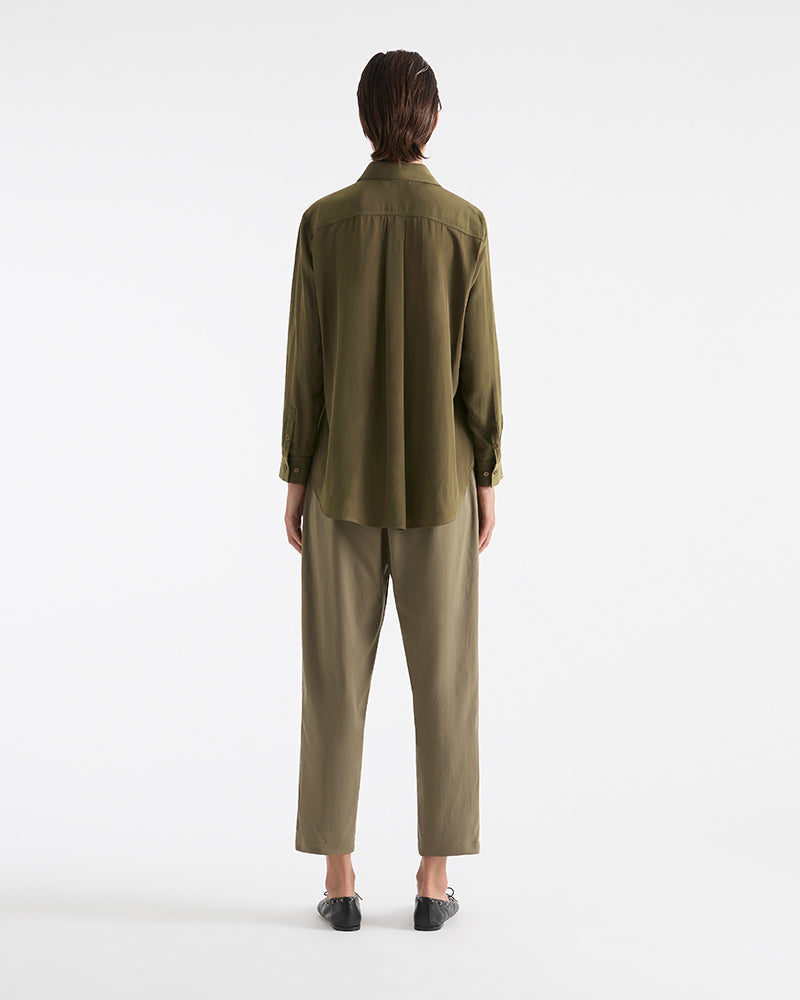 Mela Purdie Single Pocket Shirt F67 7741 - Brindle