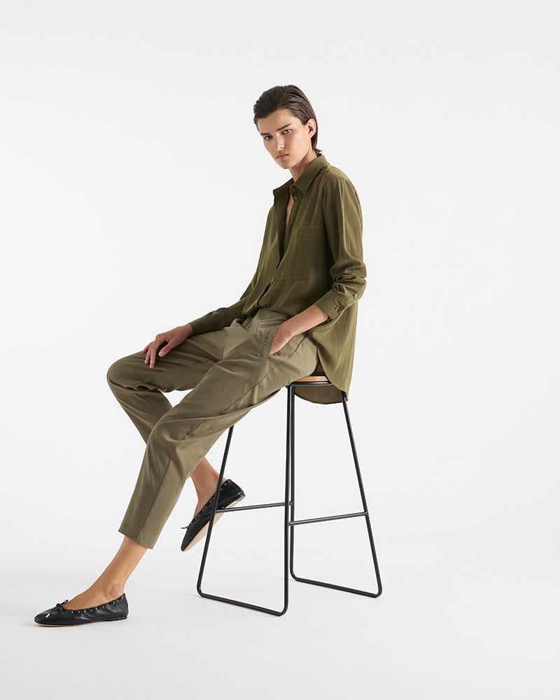 Mela Purdie Single Pocket Shirt F67 7741 - Brindle
