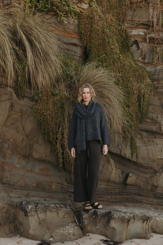 Talamaya Drift Airy Wrap - Heath Green