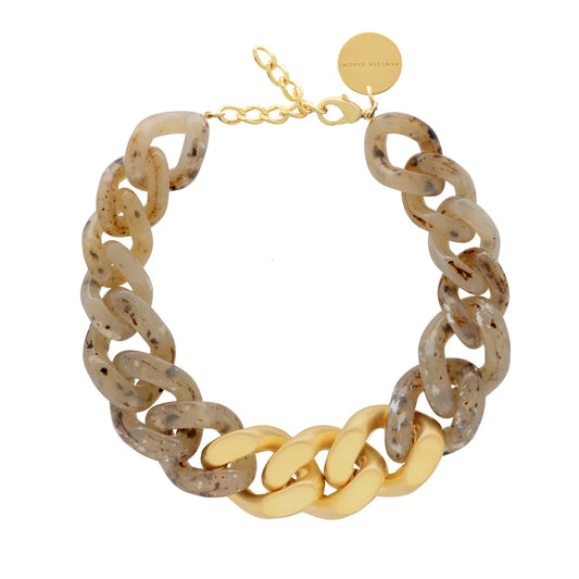 Vanessa Baroni GreatT Necklace With Gold - Light Bernstein