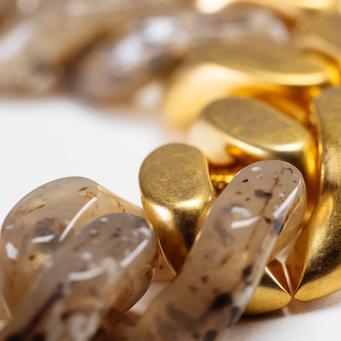 Vanessa Baroni GreatT Necklace With Gold - Light Bernstein