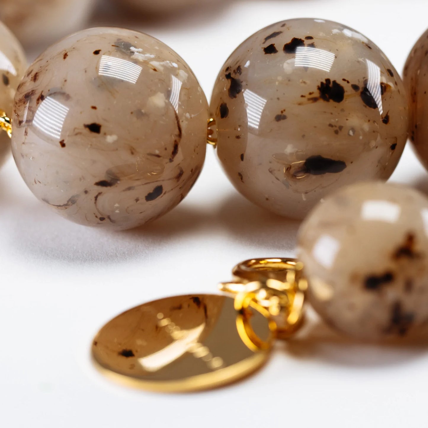 Vanessa Baroni Beads Necklace - Light Bernstein