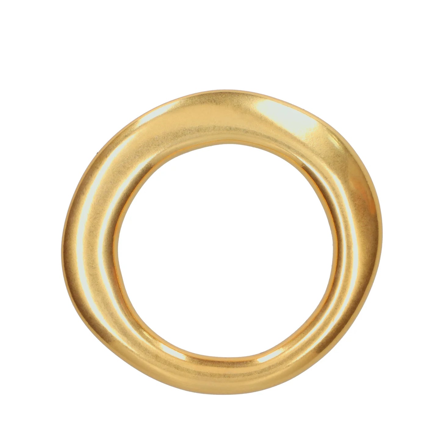 Vanessa Baroni Flat Bangle - Vintage Gold