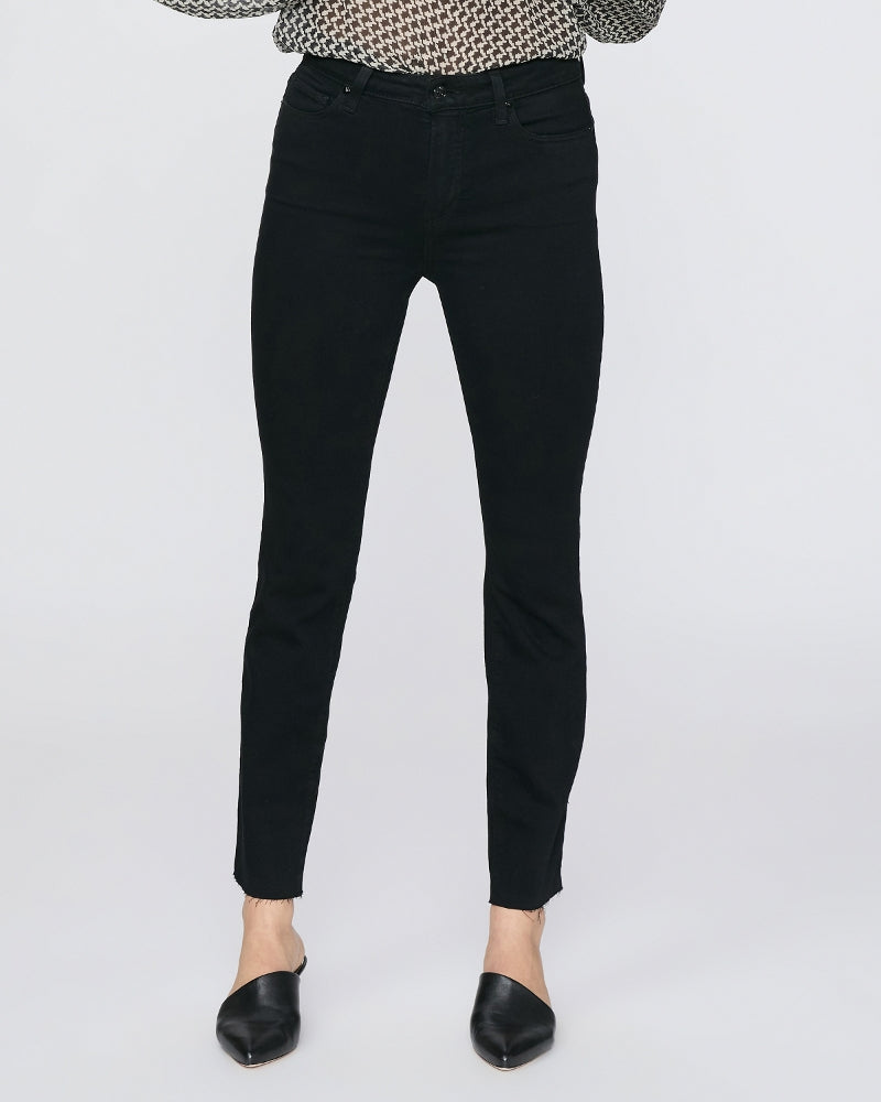 Paige Cindy with Raw Hem - Black Shadow