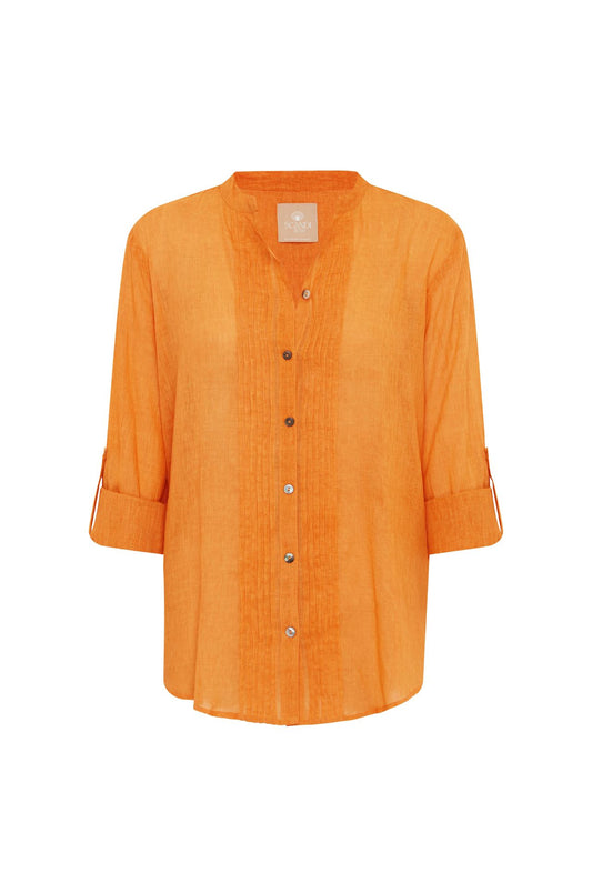 Scandi & Co Olive Shirt - Orange