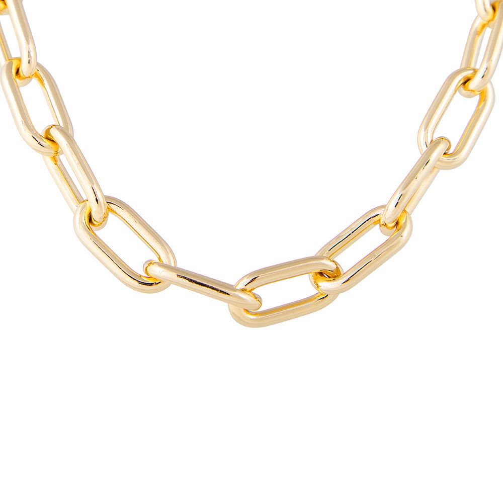 Fairley Crystal T Bar Chain Necklace