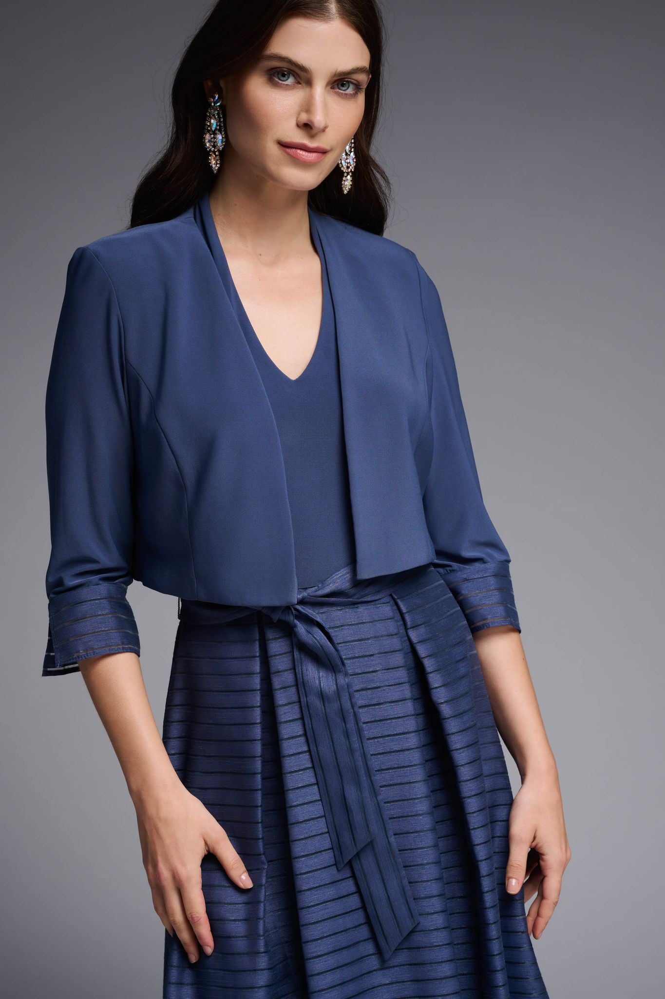 Joseph Ribkoff Bolero Style 231748 - Mineral Blue