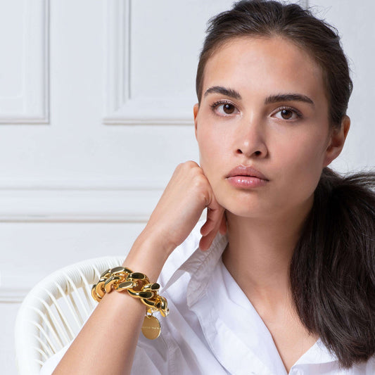 Vanessa Baroni Great Bracelet in Gold.