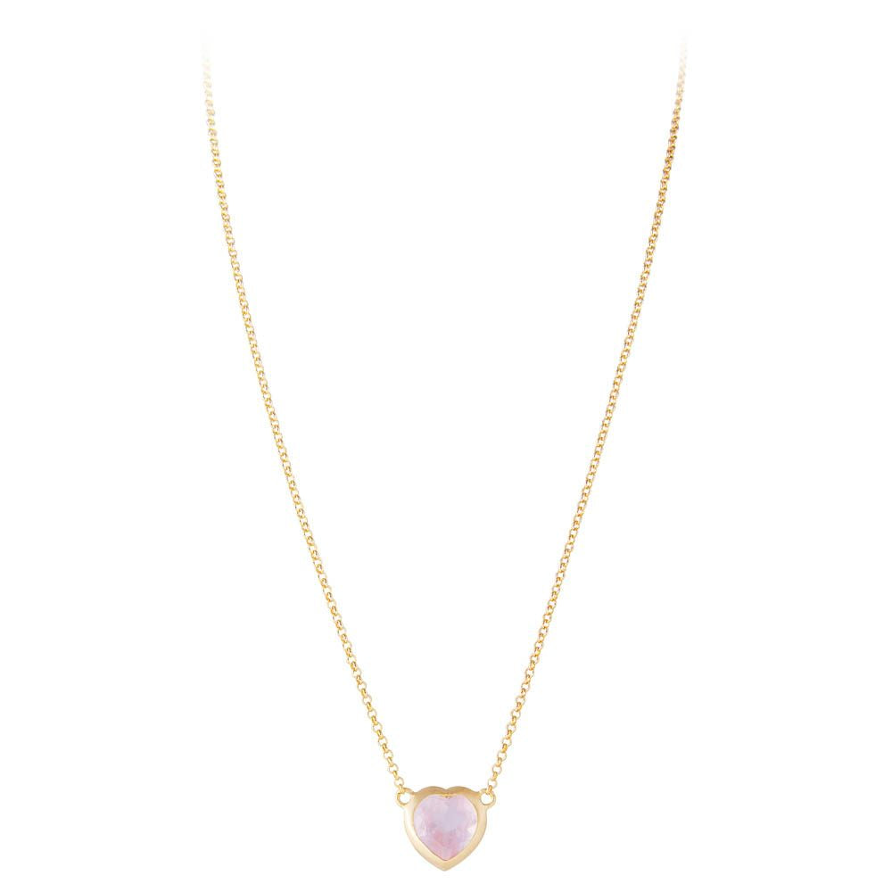 Fairley Rose Quartz Love Necklace