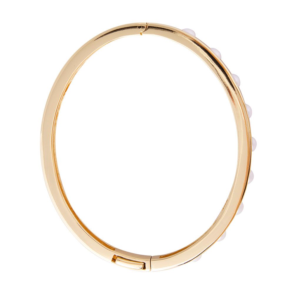 Fairley Crystal Pearl Bangle