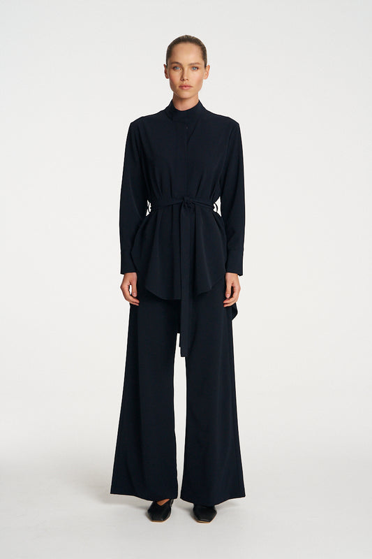 Mela Purdie Suit Pant F618 1907 - NAVY