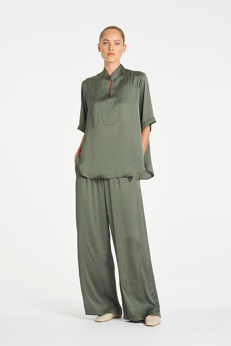 JULY PRE ORDER Mela Purdie Swish Tux Plaza F619 80026 - Black or Sage
