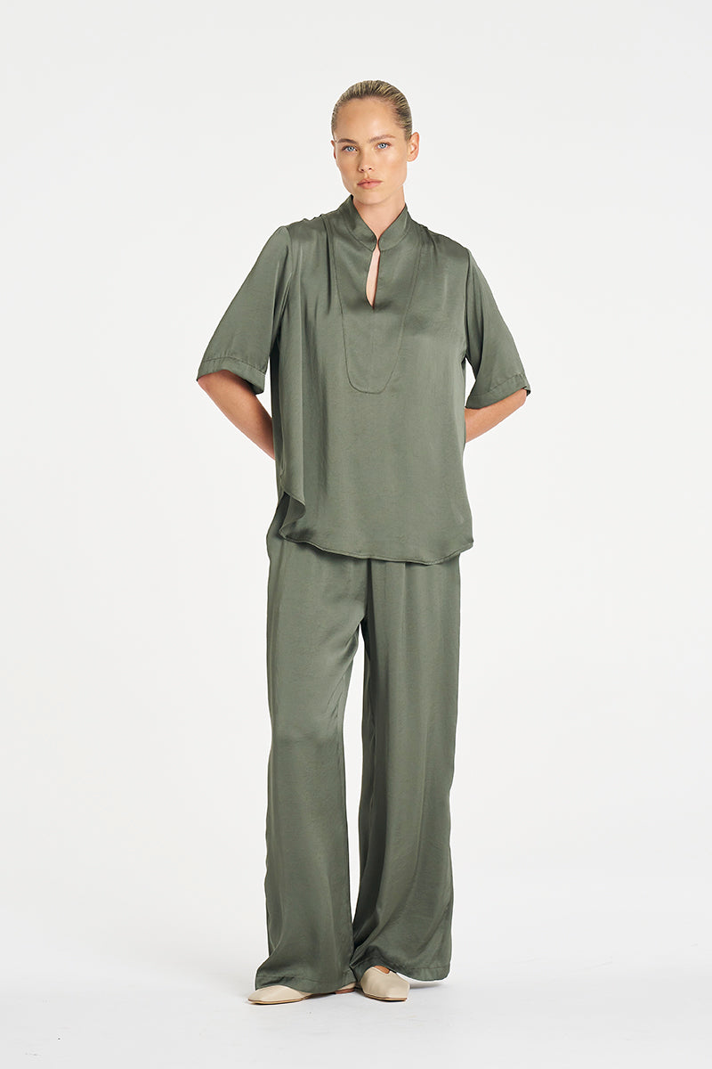 JULY PRE ORDER Mela Purdie Swish Tux Plaza F619 80026 - Black or Sage