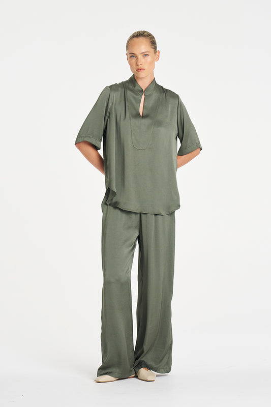 JULY PRE ORDER Mela Purdie Swish Tux Plaza F619 80026 - Black or Sage