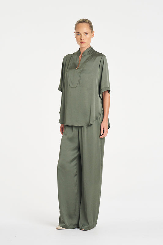 JULY PRE ORDER Mela Purdie Swish Tux Plaza F619 80026 - Black or Sage
