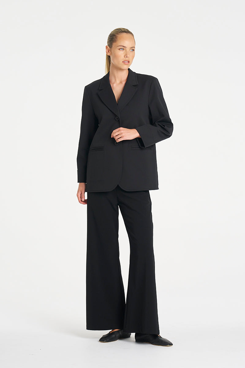 JULY PRE ORDER Mela Purdie Utility Blazer  F103 4243 - Black