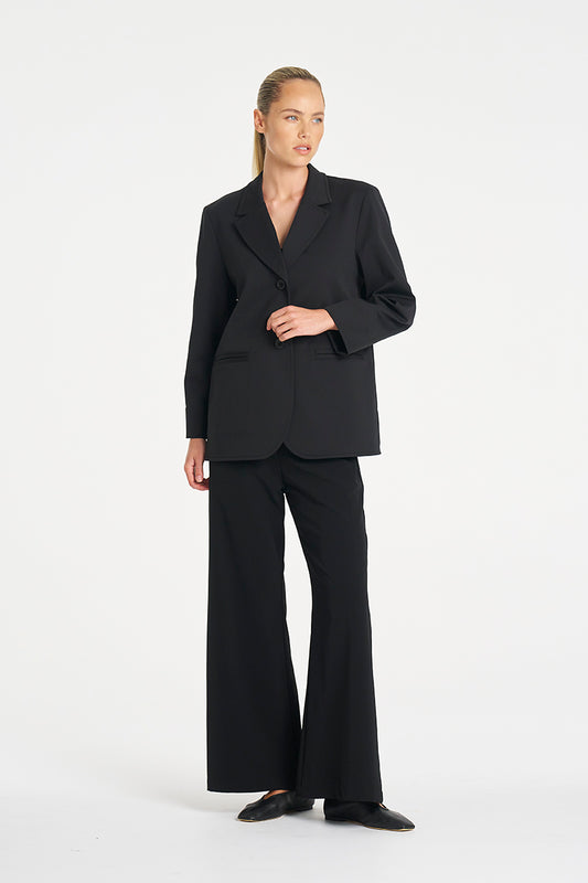 JULY PRE ORDER Mela Purdie Utility Blazer  F103 4243 - Black