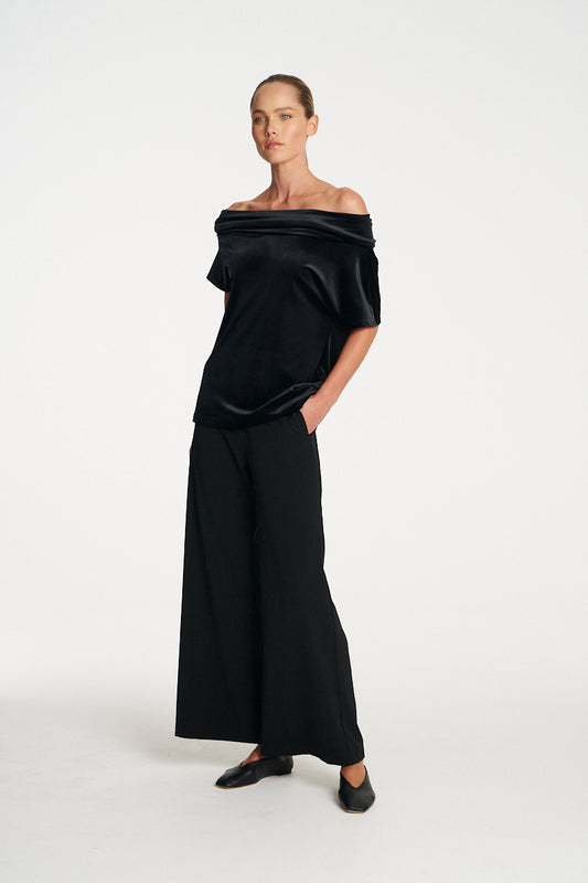 Mela Purdie Suit Pant F618 1907 - BLACK
