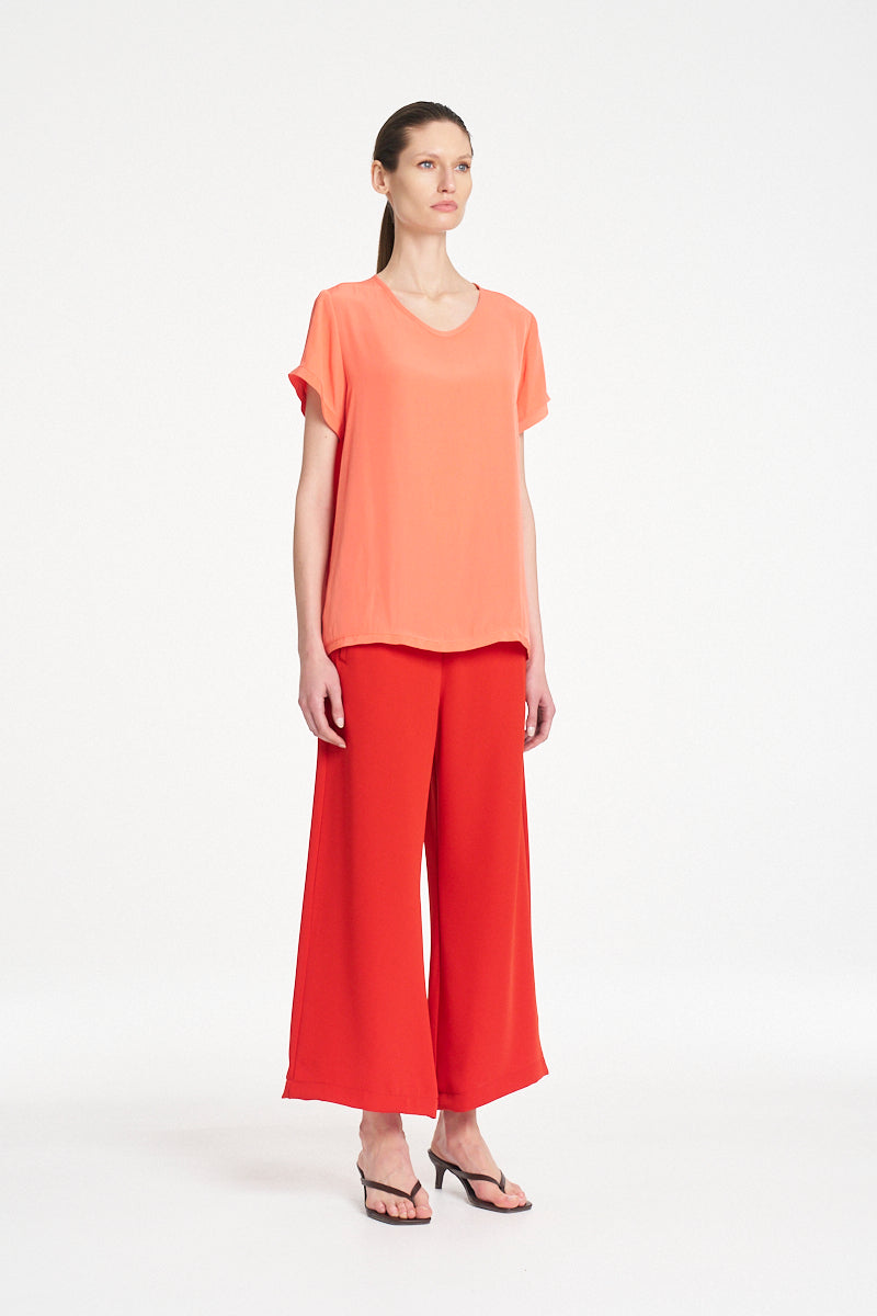 OCTOBER PRE ORDER Mela Purdie Travel T F67 2203 - TANGERINE