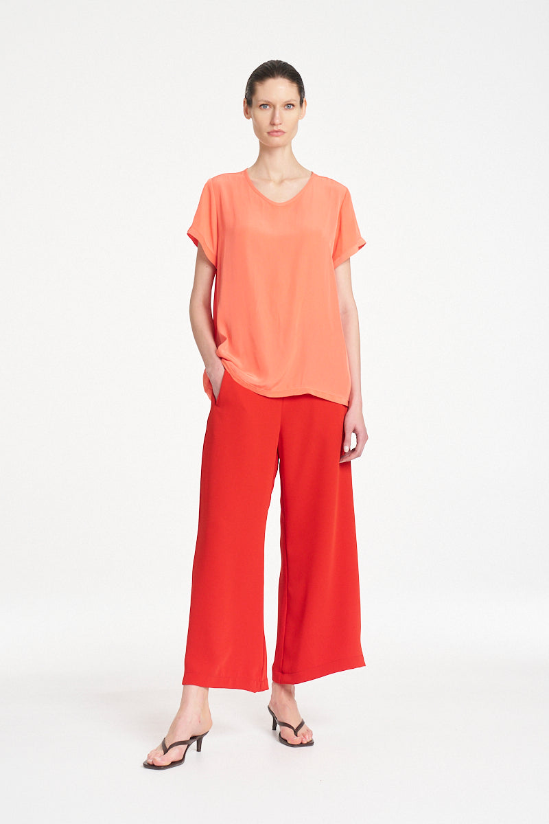 OCTOBER PRE ORDER Mela Purdie Travel T F67 2203 - TANGERINE