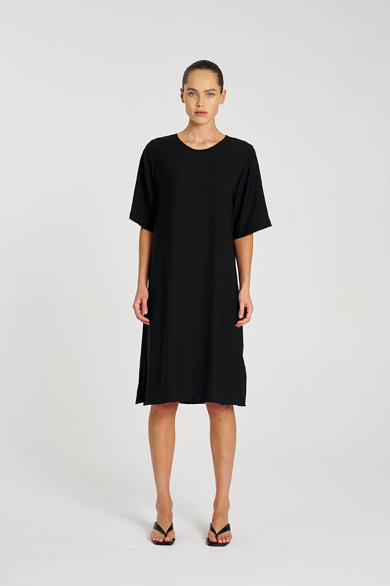 OCTOBER PRE ORDER Mela Purdie Plaza Dress F602 3004 - Black